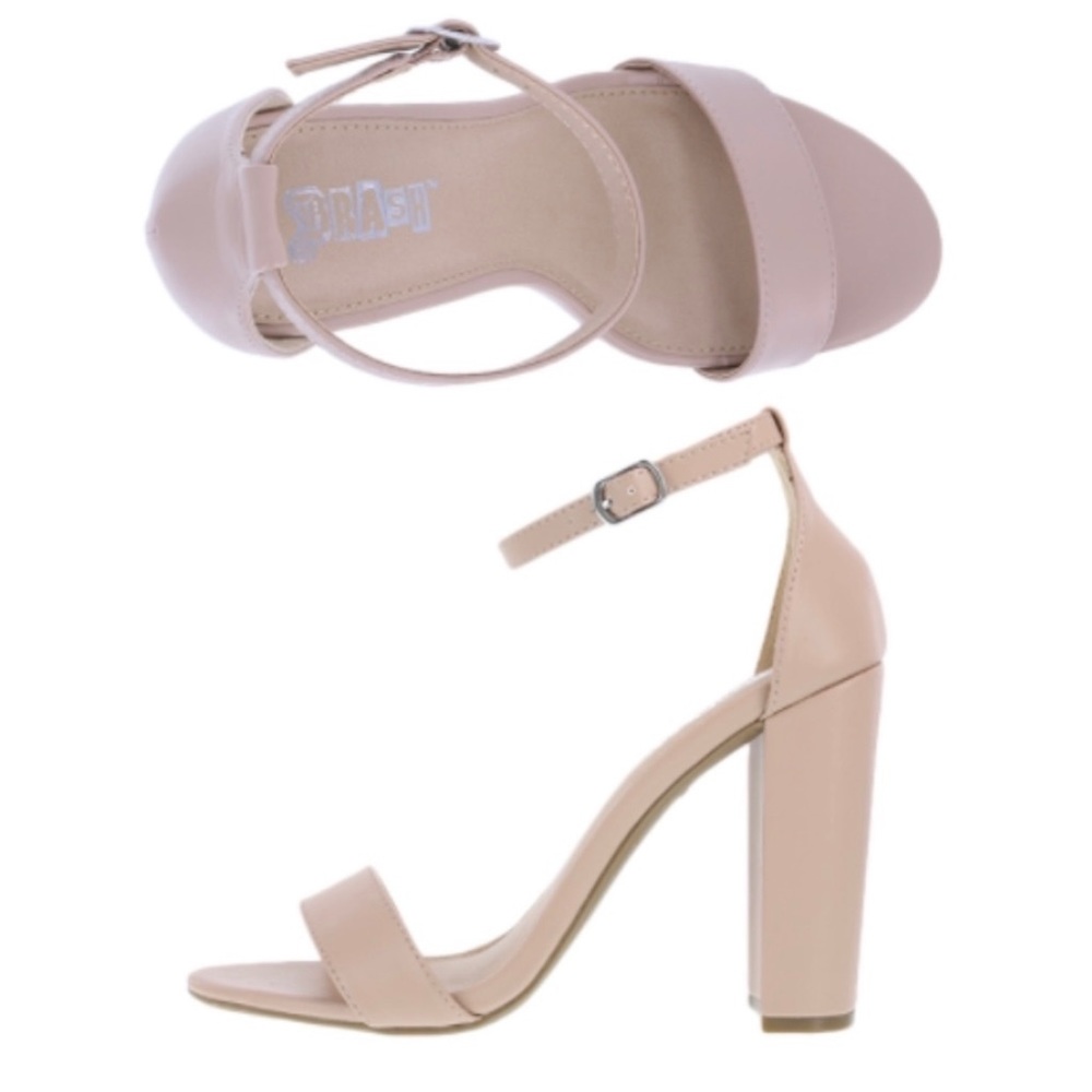 Nude Sandal Heels